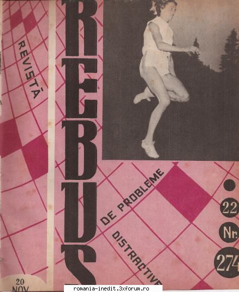 [B] Revista REBUS - Rebus (jpg, zip), 300 dpi Arhiva include un jpg - Carti in limba romana