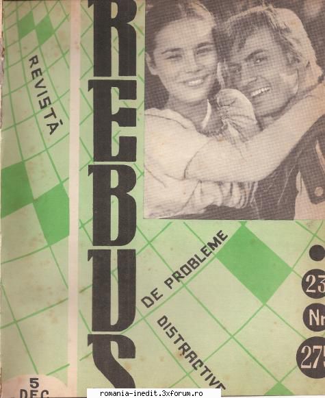 [B] Revista REBUS - Rebus (jpg, zip), 300 dpi Arhiva include un jpg - Carti in limba romana