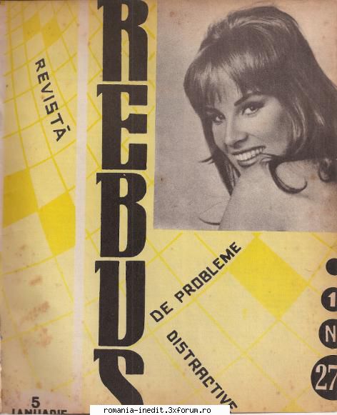 [B] Revista REBUS - Rebus (jpg, zip), 300 dpi Arhiva include un jpg - Carti in limba romana