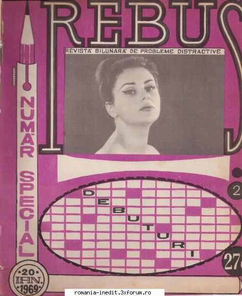 [B] Revista REBUS - Rebus (jpg, zip), 300 dpi Arhiva include un jpg - Carti in limba romana