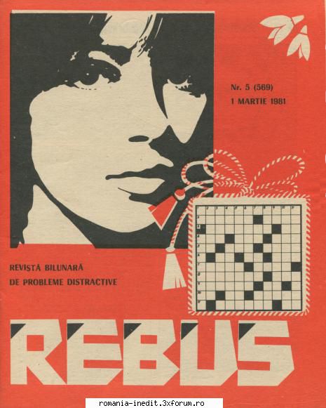 [B] Revista REBUS - Rebus (jpg, zip), 300 dpi Arhiva include un jpg - Carti in limba romana