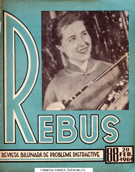 [B] Revista REBUS - Rebus (jpg, zip), 300 dpi Arhiva include un jpg - Carti in limba romana