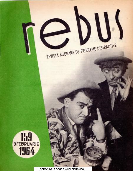 [B] Revista REBUS - Rebus (jpg, zip), 300 dpi Arhiva include un jpg - Carti in limba romana