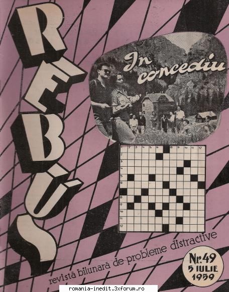 [B] Revista REBUS - Rebus (jpg, zip), 300 dpi Arhiva include un jpg - Carti in limba romana