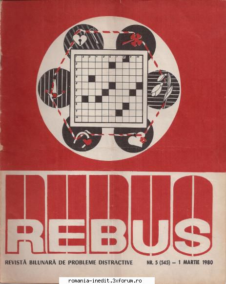 [B] Revista REBUS - Rebus (jpg, zip), 300 dpi Arhiva include un jpg - Carti in limba romana