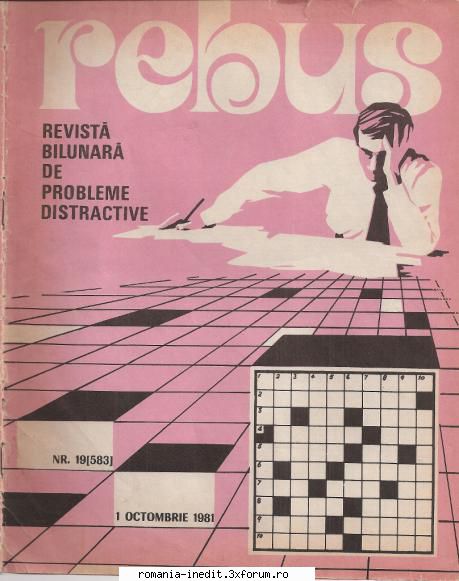 [B] Revista REBUS - Rebus (jpg, zip), 300 dpi Arhiva include un jpg - Carti in limba romana