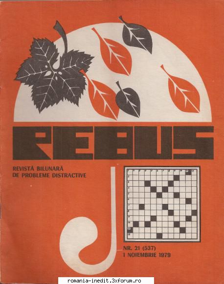 [B] Revista REBUS - Rebus (jpg, zip), 300 dpi Arhiva include un jpg - Carti in limba romana