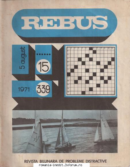 [B] Revista REBUS - Rebus (jpg, zip), 300 dpi Arhiva include un jpg - Carti in limba romana