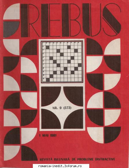 [B] Revista REBUS - Rebus (jpg, zip), 300 dpi Arhiva include un jpg - Carti in limba romana