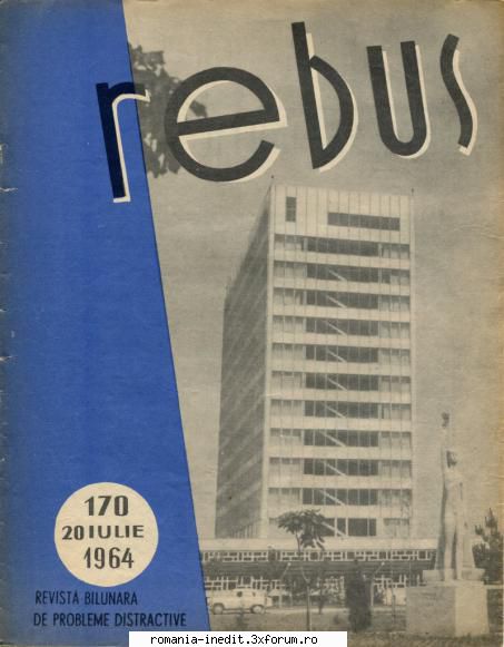 [B] Revista REBUS - Rebus (jpg, zip), 300 dpi Arhiva include un jpg - Carti in limba romana