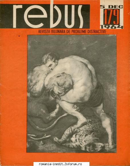 [B] Revista REBUS - Rebus (jpg, zip), 300 dpi Arhiva include un jpg - Carti in limba romana