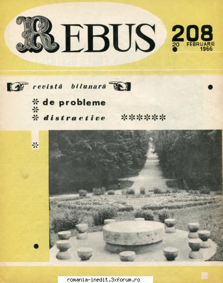 [B] Revista REBUS - Rebus (jpg, zip), 300 dpi Arhiva include un jpg - Carti in limba romana