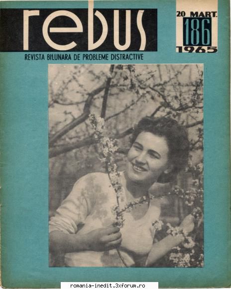 [B] Revista REBUS - Rebus (jpg, zip), 300 dpi Arhiva include un jpg - Carti in limba romana