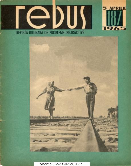 [B] Revista REBUS - Rebus (jpg, zip), 300 dpi Arhiva include un jpg - Carti in limba romana