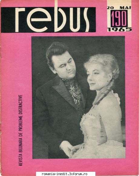 [B] Revista REBUS - Rebus (jpg, zip), 300 dpi Arhiva include un jpg - Carti in limba romana