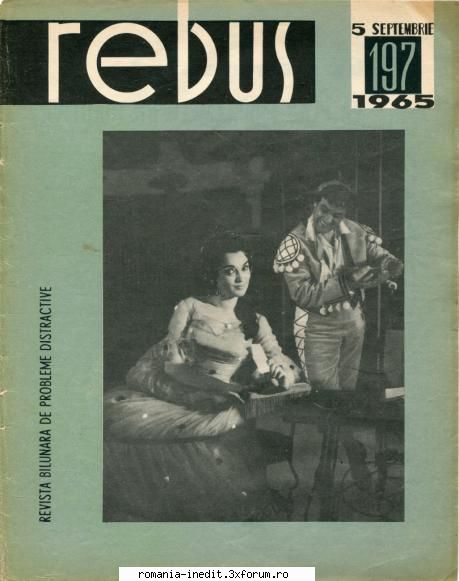 [B] Revista REBUS - Rebus (jpg, zip), 300 dpi Arhiva include un jpg - Carti in limba romana
