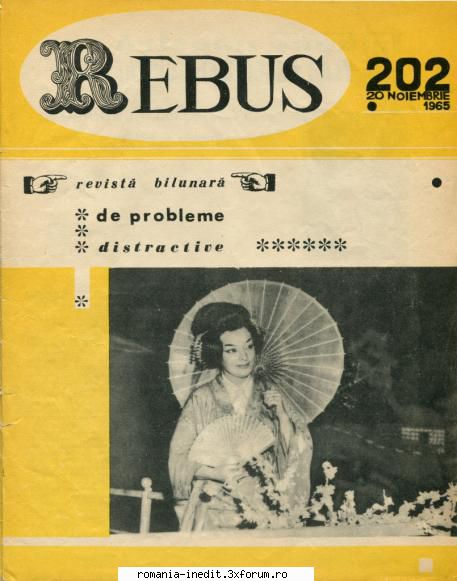 [B] Revista REBUS - Rebus (jpg, zip), 300 dpi Arhiva include un jpg - Carti in limba romana
