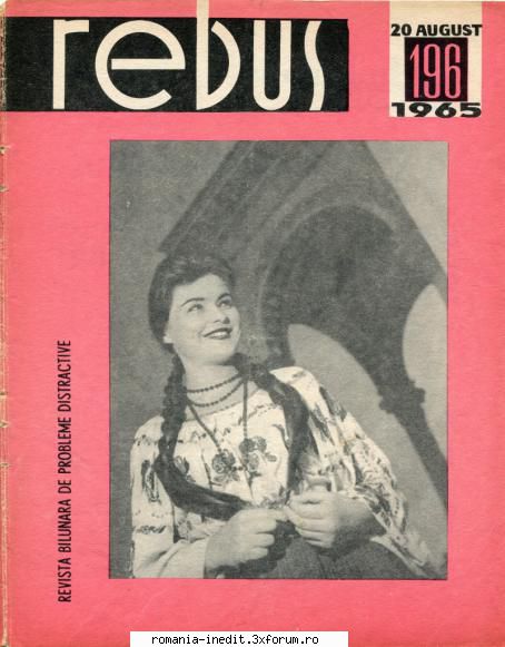 [B] Revista REBUS - Rebus (jpg, zip), 300 dpi Arhiva include un jpg - Carti in limba romana