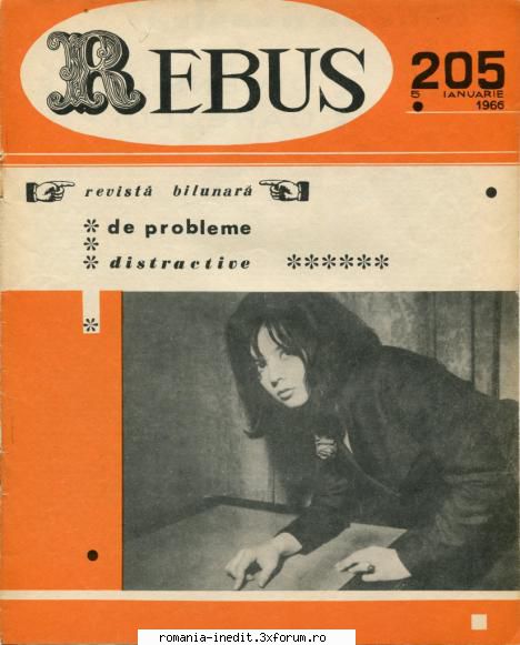 [B] Revista REBUS - Rebus (jpg, zip), 300 dpi Arhiva include un jpg - Carti in limba romana