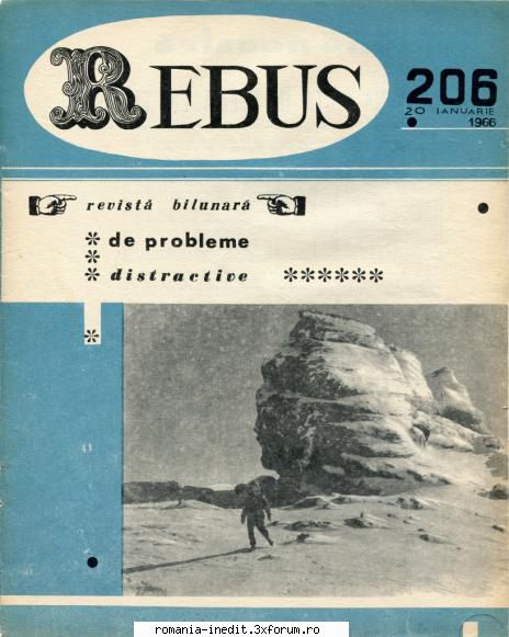 [B] Revista REBUS - Rebus (jpg, zip), 300 dpi Arhiva include un jpg - Carti in limba romana