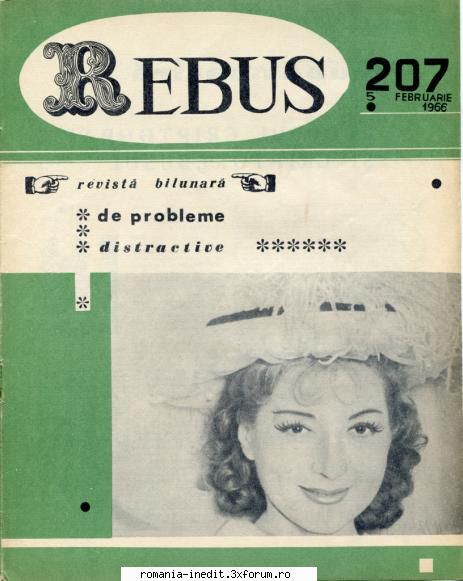 [B] Revista REBUS - Rebus (jpg, zip), 300 dpi Arhiva include un jpg - Carti in limba romana