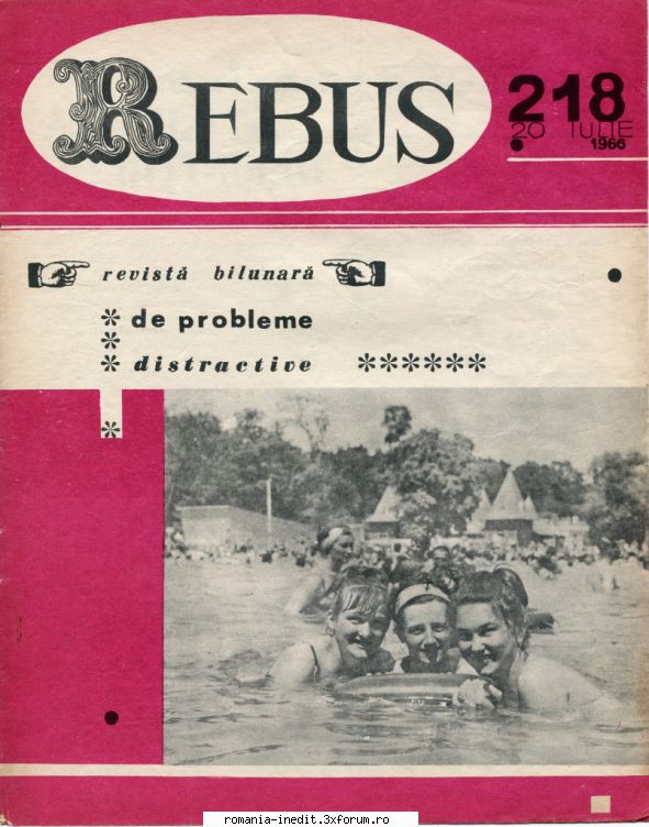 [B] Revista REBUS - Rebus (jpg, zip), 300 dpi Arhiva include un jpg - Carti in limba romana