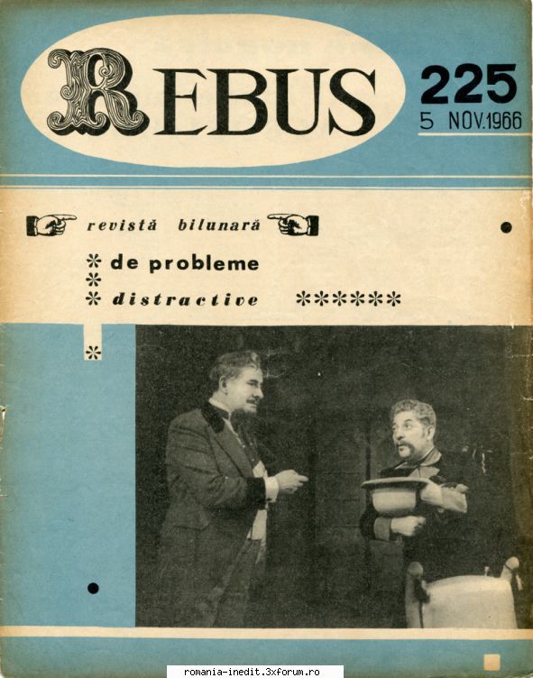 [B] Revista REBUS - Rebus (jpg, zip), 300 dpi Arhiva include un jpg - Carti in limba romana