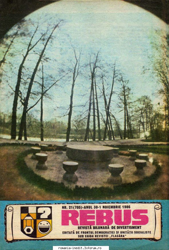 [B] Revista REBUS - Revista REBUS nr. ) din nov 1986, pdf: ...jpg - Carti in limba romana