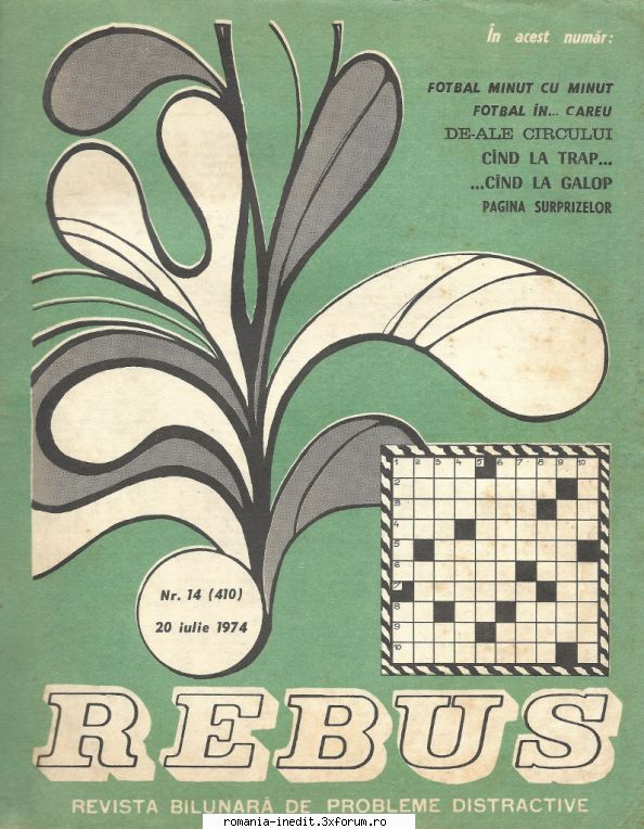 [B] Revista REBUS - Rebus (jpg, zip), 300 dpi Arhiva include un jpg - Carti in limba romana