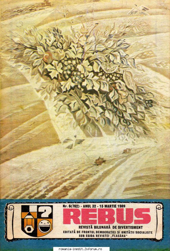 [B] Revista REBUS - Revista REBUS nr. 6 (762) din mar. 1989 pdf - Carti in limba romana
