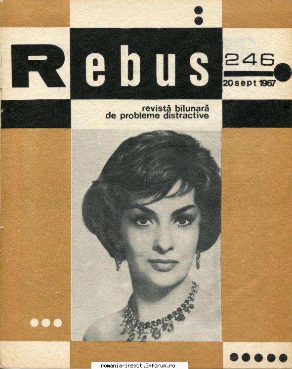 [B] Revista REBUS - Rebus (jpg, zip), 300 dpi Arhiva include un jpg - Carti in limba romana