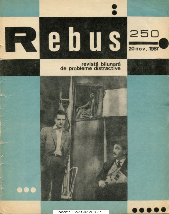 [B] Revista REBUS - Rebus (jpg, zip), 300 dpi Arhiva include un jpg - Carti in limba romana