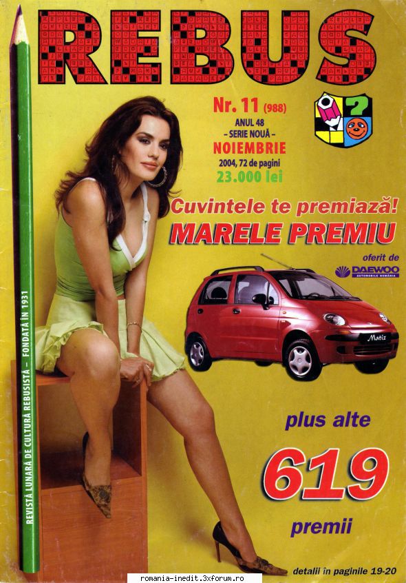 [B] Revista REBUS - Revista REBUS nr. 11(988) din nov pag.) pdf - Carti in limba romana