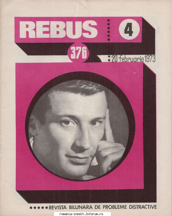 [B] Revista REBUS - Rebus (jpg, zip), 300 dpi Arhiva include un jpg - Carti in limba romana