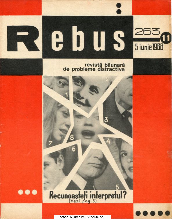 [B] Revista REBUS - Rebus (jpg, zip), 300 dpi Arhiva include un jpg - Carti in limba romana