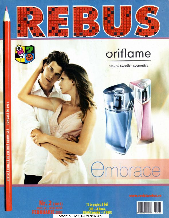 [B] Revista REBUS - Revista REBUS nr. 2(1015) din feb 2007 (format - Carti in limba romana