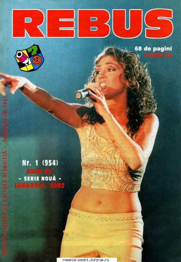 [B] Revista REBUS - Revista REBUS nr. 1 (954) din ianuarie pag., 300 - Carti in limba romana