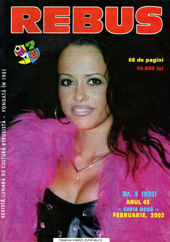 [B] Revista REBUS - Revista REBUS nr. 2(955) din februarie pag., 300 - Carti in limba romana