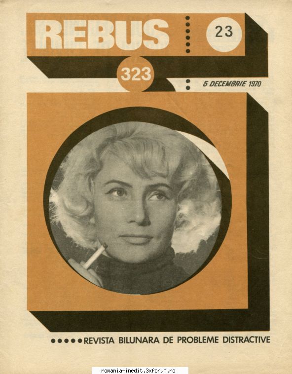 [B] Revista REBUS - Rebus (jpg, zip), 300 dpi Arhiva include un jpg - Carti in limba romana