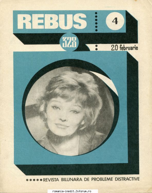 [B] Revista REBUS - Rebus (jpg, zip), 300 dpi Arhiva include un jpg - Carti in limba romana