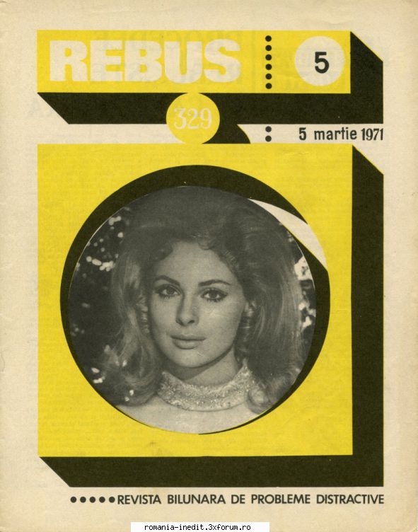 [B] Revista REBUS - Rebus (jpg, zip), 300 dpi Arhiva include un jpg - Carti in limba romana