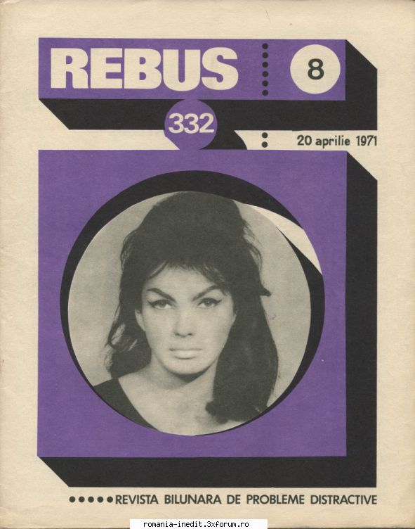 [B] Revista REBUS - Rebus (jpg, zip), 300 dpi Arhiva include un jpg - Carti in limba romana