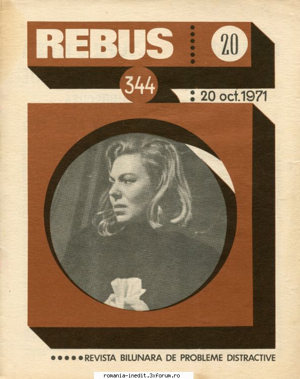 [B] Revista REBUS - Rebus (jpg, zip), 300 dpi Arhiva include un jpg - Carti in limba romana