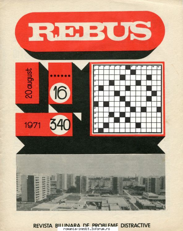[B] Revista REBUS - Rebus (jpg, zip), 300 dpi Arhiva include un jpg - Carti in limba romana