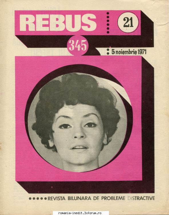[B] Revista REBUS - Rebus (jpg, zip), 300 dpi Arhiva include un jpg - Carti in limba romana