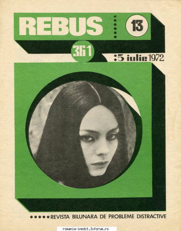[B] Revista REBUS - Rebus (jpg, zip), 300 dpi Arhiva include un jpg - Carti in limba romana