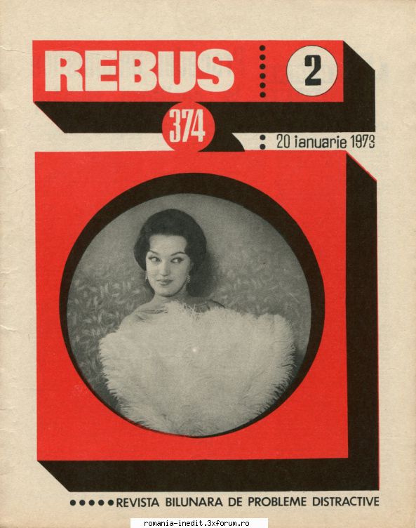 [B] Revista REBUS - Rebus (jpg, zip), 300 dpi Arhiva include un jpg - Carti in limba romana