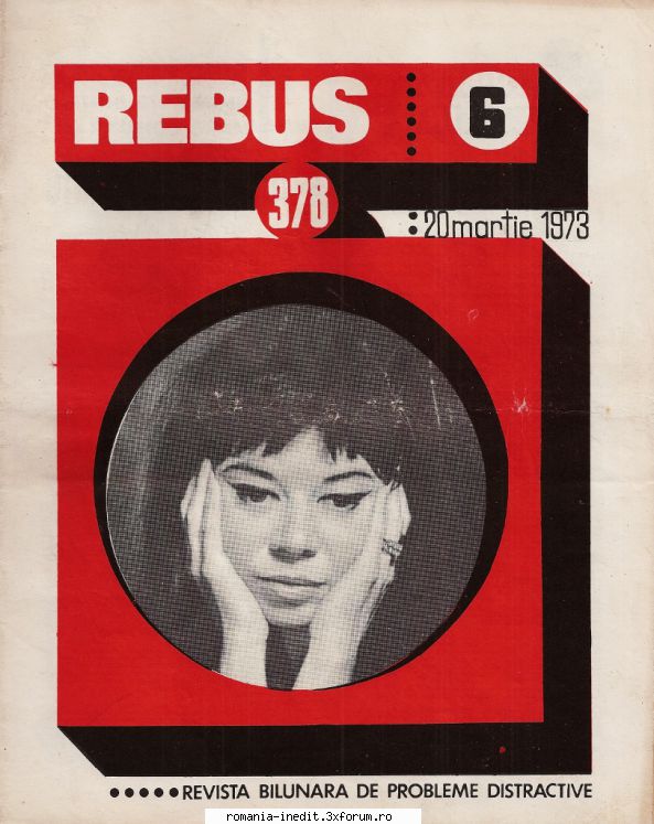 [B] Revista REBUS - Rebus (jpg, zip), 300 dpi Arhiva include un jpg - Carti in limba romana