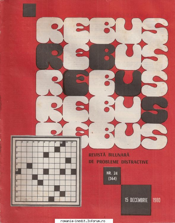 [B] Revista REBUS - Rebus (jpg, zip), 300 dpi Arhiva include un jpg - Carti in limba romana