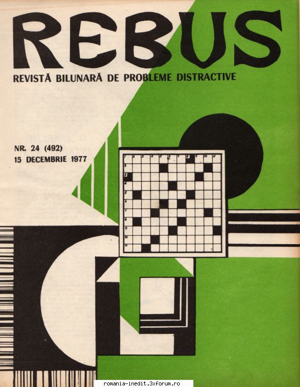 [B] Revista REBUS - Rebus (jpg, zip), 300 dpi Arhiva include un jpg - Carti in limba romana